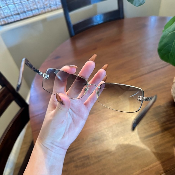 Chanel Vintage Rimless Sunglasses - Picture 5 of 8